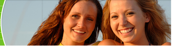 photo of two girls